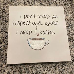 Pier 1 canvas home decor for wall art or desk